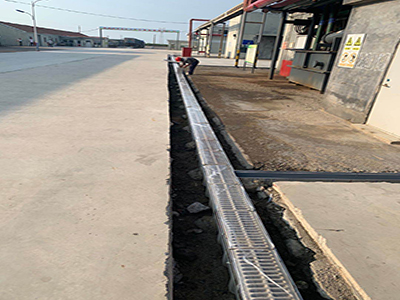 树脂排水沟施工案例3